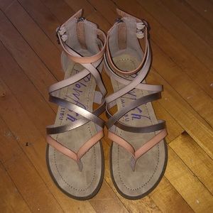 Strapped sandals